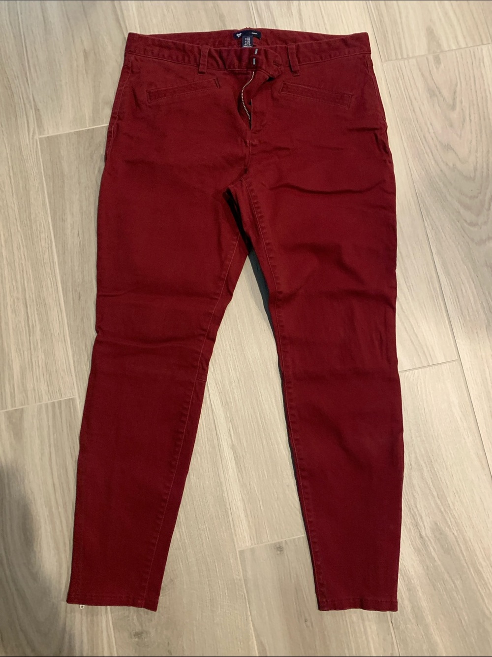 GAP Wine Red Legging Pants